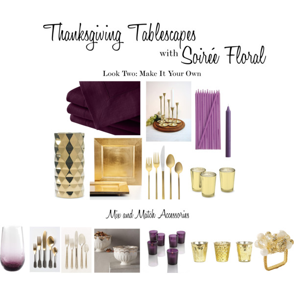 Thanksgiving Tablescapes with Soirée Floral - Look Two