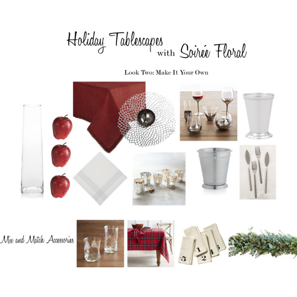 Holiday Tablescapes with Soirée Floral - Look Two