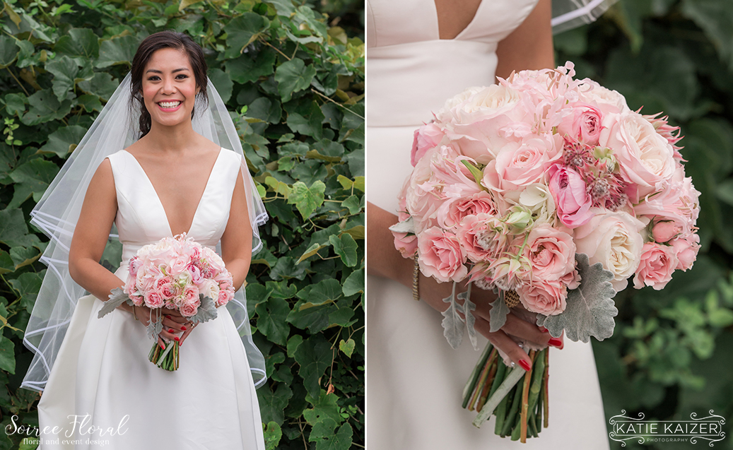 Pink Bridal Bouquet – Nantucket Florist