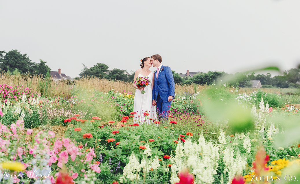 Wildflower Nantucket Wedding – Soiree Floral – Zofia Photo8