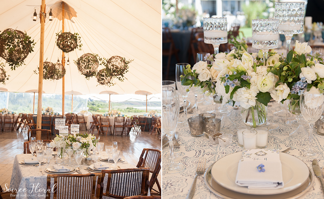 Blue and White Wedding at Wauwinet – Nantucket – Soiree Floral 20