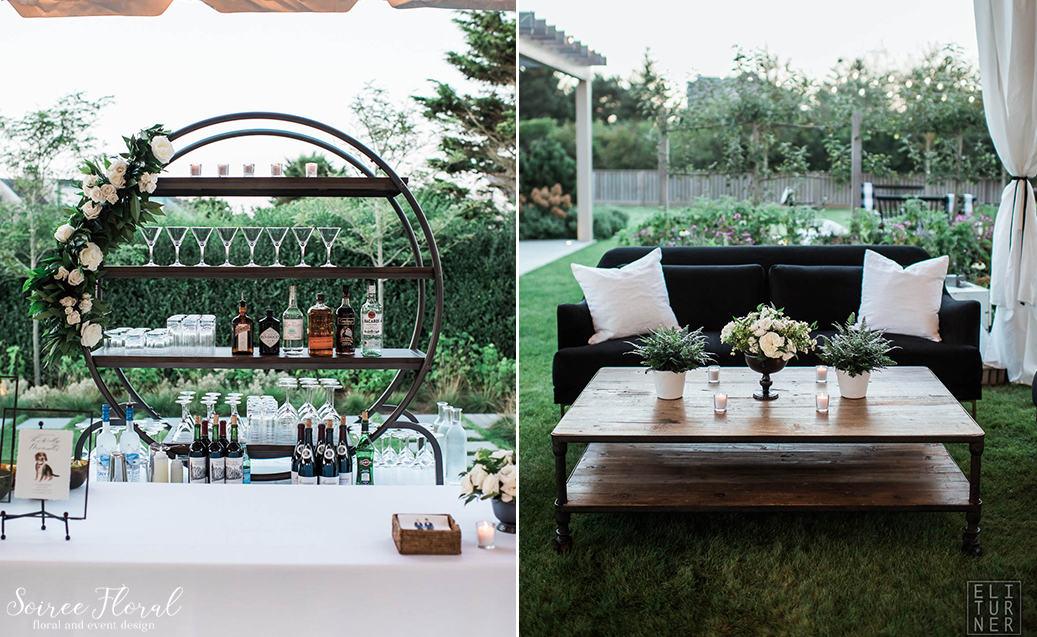 Green White and Black Wedding – Nantucket – Soiree Floral2
