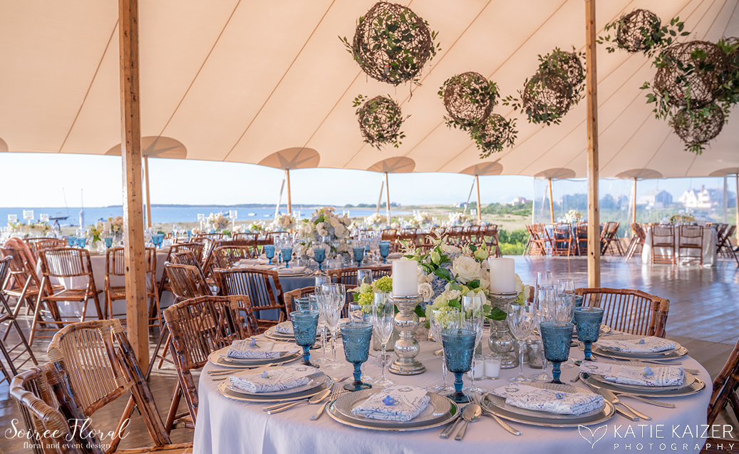 Blue and White Wedding at Wauwinet – Nantucket – Soiree Floral 8