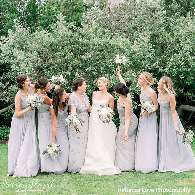 Nantucket Wedding Bouquets by Soiree Floral, floral and event design