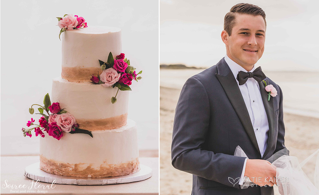 wedding cake groom