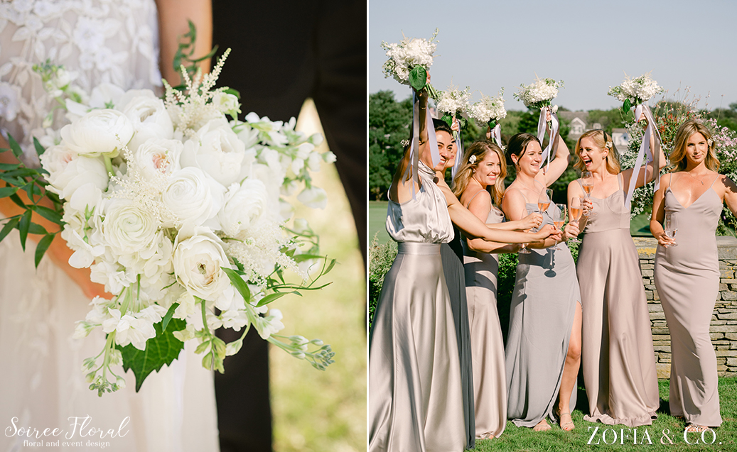 Bridal bouquet bridesmaids