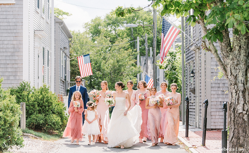 Bridesmaids Nantucket Cobblestones