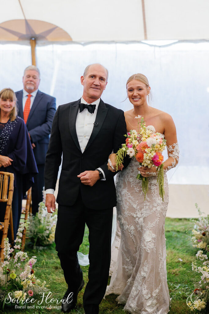 bridal and father-of-the-bride